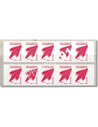Carnet de Polynésie n° C737a, Phil@poste, Collection timbres Dom-Tom