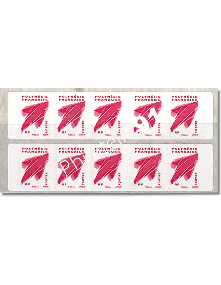 Carnet de Polynésie n° C737a, Phil@poste, Collection timbres Dom-Tom