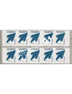 POLYNESIE, carnet n° 736A, Adhésif, Phil@poste, Collection timbres Dom-Tom