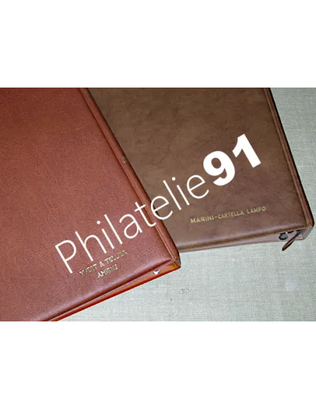 Yvert et Tellier, Lot de deux reliures anciennes, matériel Occasion