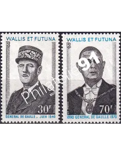 Wallis et Futuna, n° 180 à 181, Collection timbres Dom-Tom