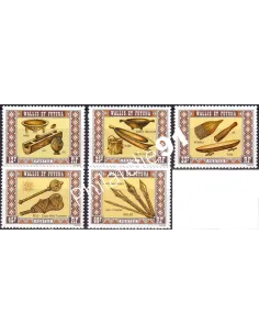 Wallis et Futuna, n° 198 à 202, Collection timbres Dom-Tom