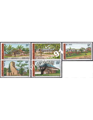 Wallis et Futuna, n° 203 à 207, Collection timbres Dom-Tom