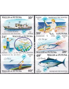 WALLIS ET FUTUNA n° 226 à 231, collection timbres Dom-Tom