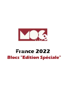 -     2022 - FRANCE - MOC Feuilles préimprimées SF France pour Blocs spéciaux