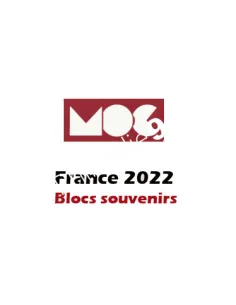 MOC Feuilles préimprimées France Blocs Souvenir Philatélique 2022