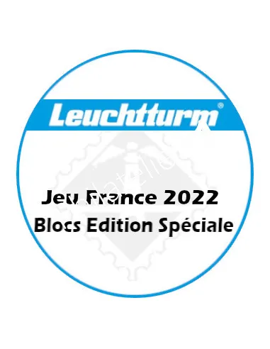 -            2022  - Leuchtturm - Feuilles SF FRANCE 2022 pour les blocs "Edition Spéciale"