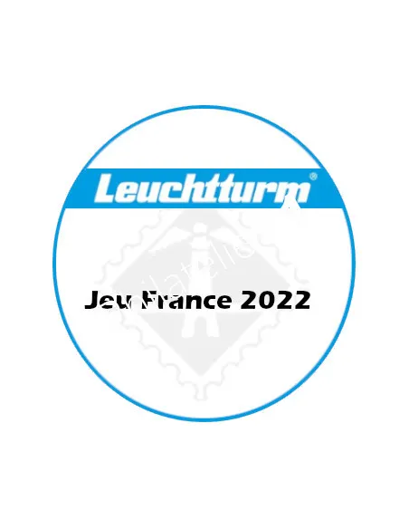Leuchtturm FRANCE 2022, timbres France 2022, jeux 2022