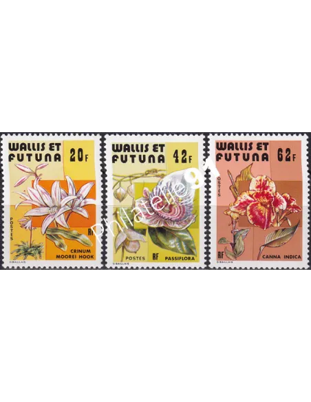 Wallis et Futuna, n° 238 à 240, Collection timbres Dom-Tom