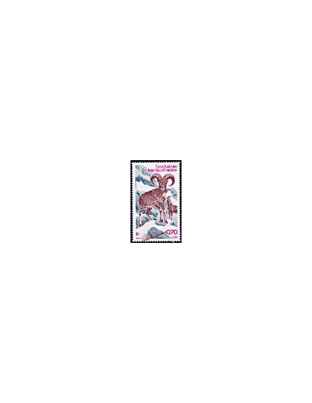 Timbre des TAAF -  P.A. n° 86 - Faune antarctique - Mouflons