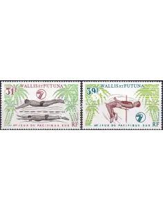 Wallis et Futuna, n° 243 à 244, Collection timbres Dom-Tom