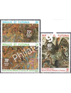 Wallis et Futuna, n° 245 à 247, Collection timbres Dom-Tom