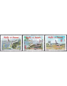 Wallis et Futuna, n° 254 à 256, Collection timbres Dom-Tom