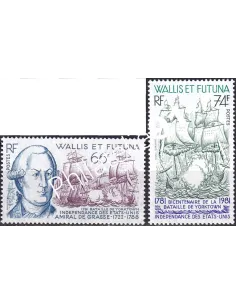 Wallis et Futuna, n° 277 à 278, Collection timbres Dom-Tom