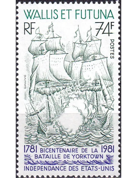 Wallis et Futuna, n° 278, Collection timbres Dom-Tom