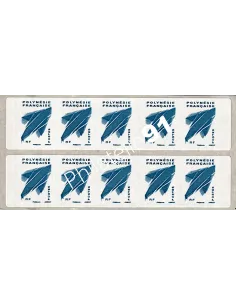 POLYNESIE, carnet n° 736A, Adhésif, Phil@poste, Collection timbres Dom-Tom