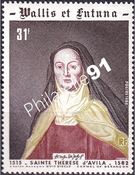 Wallis et Futuna, n° 301, Collection timbres Dom-Tom