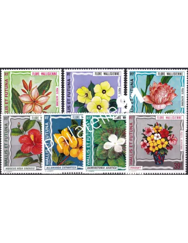 Wallis et Futuna, PA n° 49 à 55, Collection timbres Dom-Tom