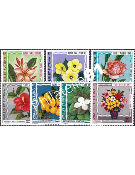 Wallis et Futuna, PA n° 49 à 55, Collection timbres Dom-Tom