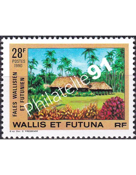 Wallis et Futuna, n° 402, Collection timbres Dom-Tom