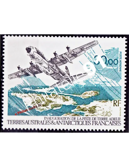 TAAF -  P.A. n° 128 - Avion au décollage