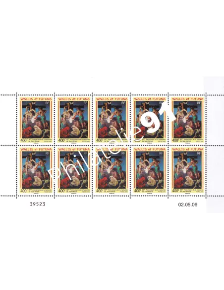 Wallis & Futuna, Feuille n° 655, collection timbres Dom-Tom