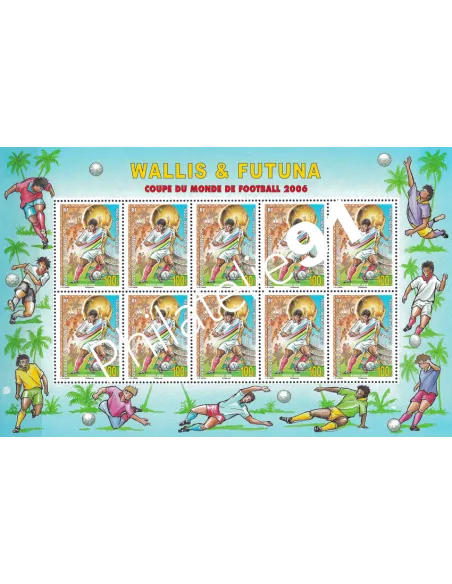 Wallis & Futuna, Feuille n° 656, collection timbres Dom-Tom