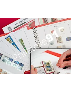Monaco,Jeu SC, collection matériel philatélique