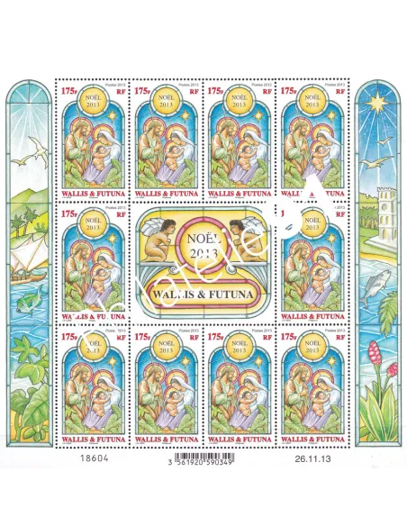 Wallis & Futuna, Feuille de timbres n° 805, timbres Dom-Tom
