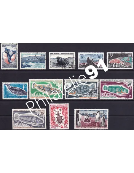 Lot de timbres des TAAF , Collection timbres Dom Tom
