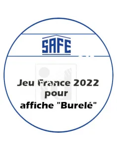 Jeu SAFE-dual France 2022, matériel philatélique