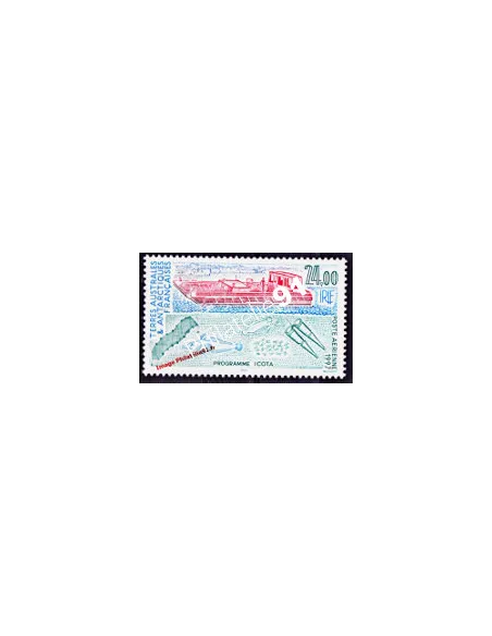 TAAF -  P.A. n° 144 - Programme ICOTA - Barge et filets