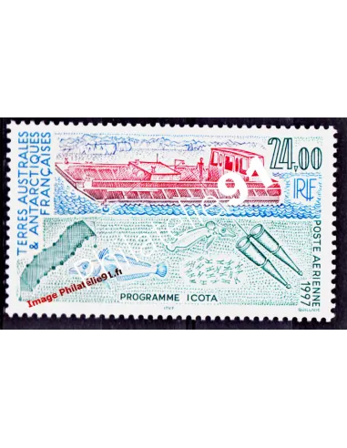 TAAF -  P.A. n° 144 - Programme ICOTA - Barge et filets
