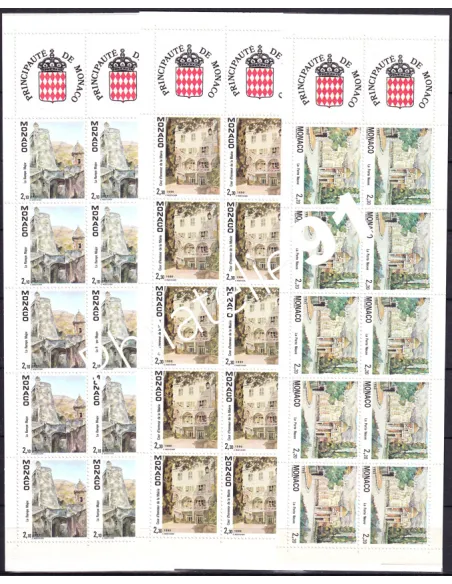 Monaco, Lot de carnets neufs n° 1 à 8, collection Lot Tous Pays