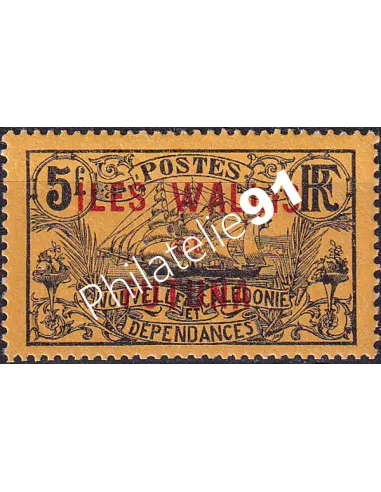 Wallis et Futuna, n° 17 charnière, collection timbres Colonies