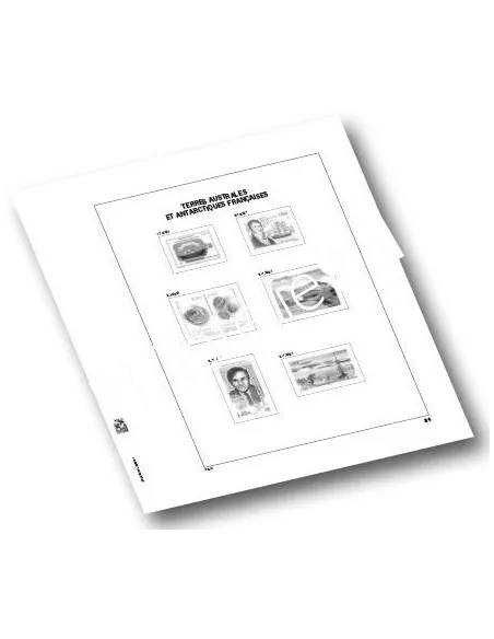 Album DAVO Luxe TAAF 2022, jeux complémentaires, matériel philatélie