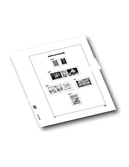 Album DAVO Luxe Nouvelle Calédonie 2022, matériel philatélie