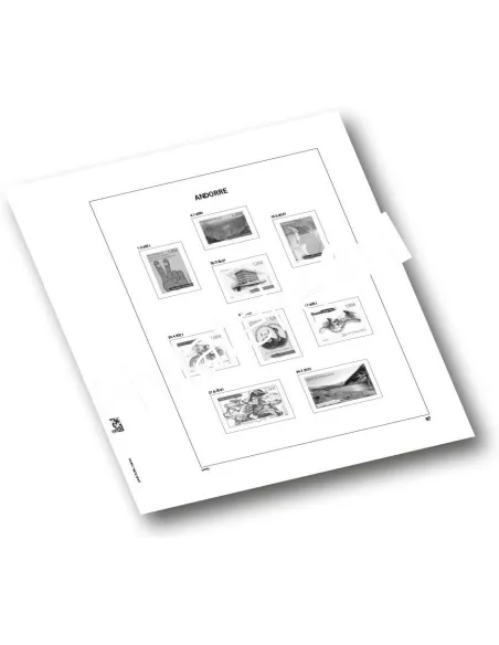 DAVO ANDORRE FRANCAIS 2022, matériel philatélie