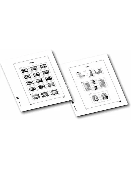 DAVO Jeu Luxe France 2022 découpés de blocs & carnets, philatélie