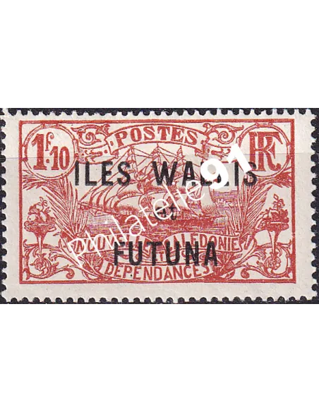 Wallis et Futuna, n° 42, collection timbres Colonies