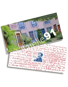 Bloc souvenir n° 194, Marcel Proust, timbres de France