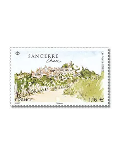 Timbre n° 5611, Sancerre, collection timbres de France