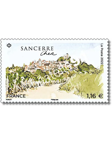 Timbre n° 5611, Sancerre, collection timbres de France