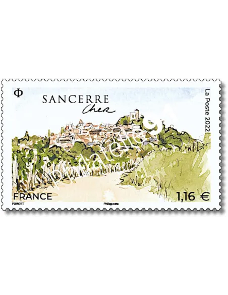 Timbre n° 5611, Sancerre, collection timbres de France