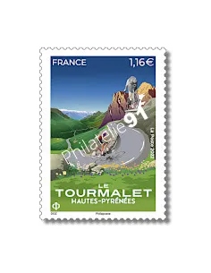 Timbre n° 5612, le Tourmalet, collection timbres de France