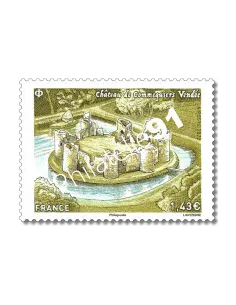 Timbre n° 5614, Château de Commequiers, collection timbres de France