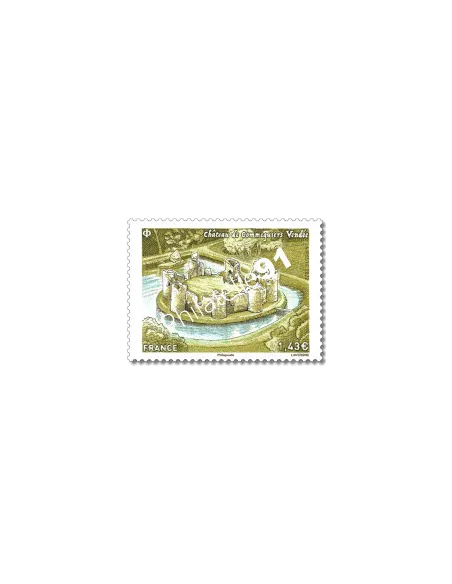 Timbre n° 5614, Château de Commequiers, collection timbres de France