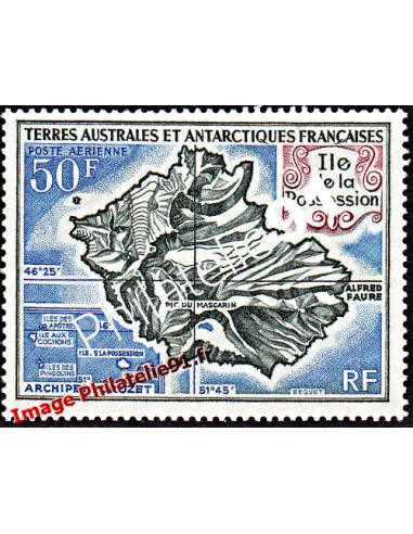 Timbre des TAAF P.A. n° 23, Ile de la Possession, timbres des DOM TOM