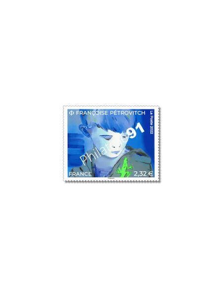 Timbre n° 5616, Françoise Pétrovitch, collection timbres de France