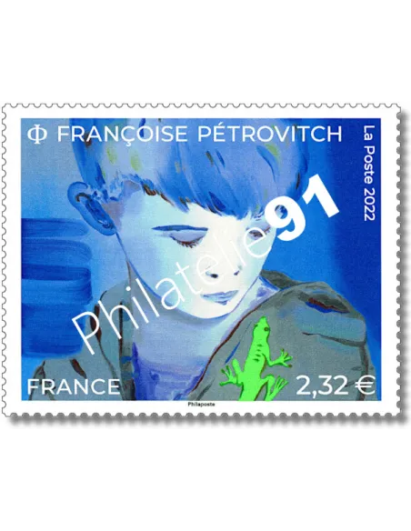 Timbre n° 5616, Françoise Pétrovitch, collection timbres de France